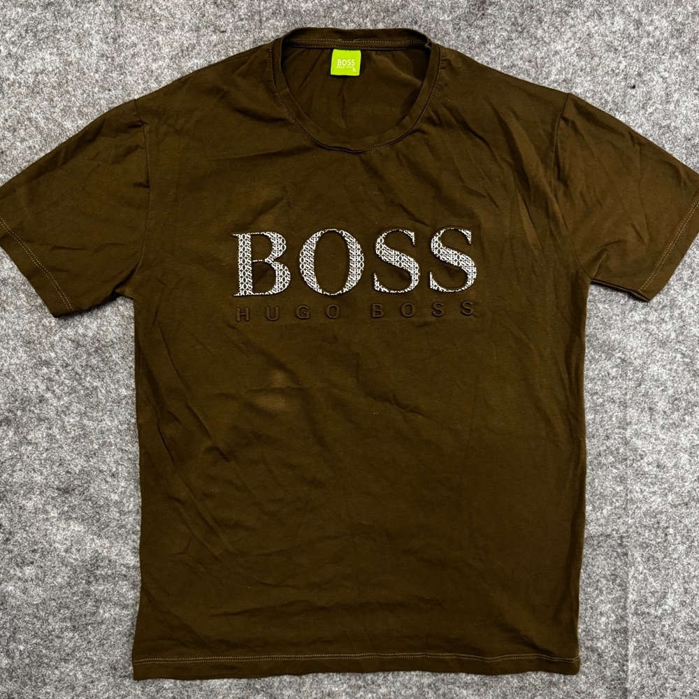 Hugo Boss Khaki Kids XL T-Shirt